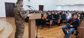 Зустріч з випускником училища, військовослужбовцем